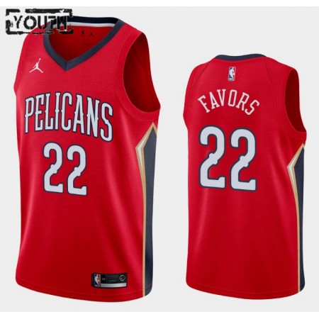 Maillot Basket New Orleans Pelicans Derrick Favors 22 2020-21 Jordan Brand Statement Edition Swingman - Enfant